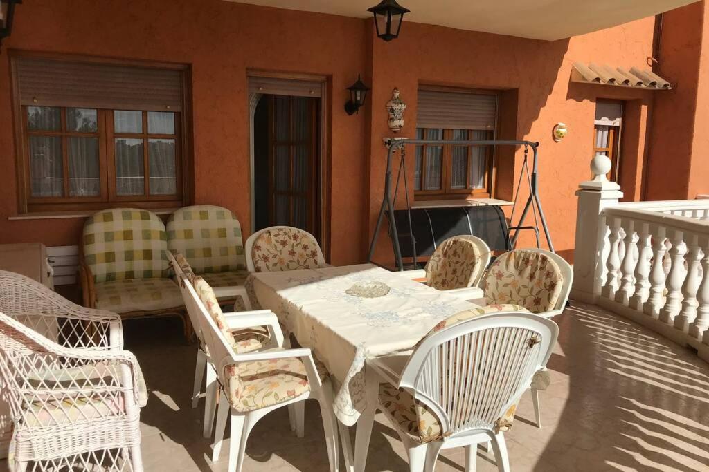 Balkón nebo terasa v ubytování Villa Carmen