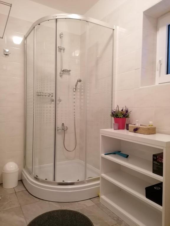 Koupelna v ubytování apartman-maja-krk