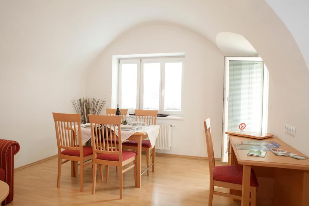 Posezení v ubytování Raiffeisenhof Appartements
