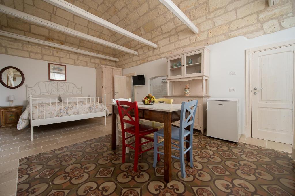 Kuchnia lub aneks kuchenny w obiekcie Ai Cappuccini Guest House