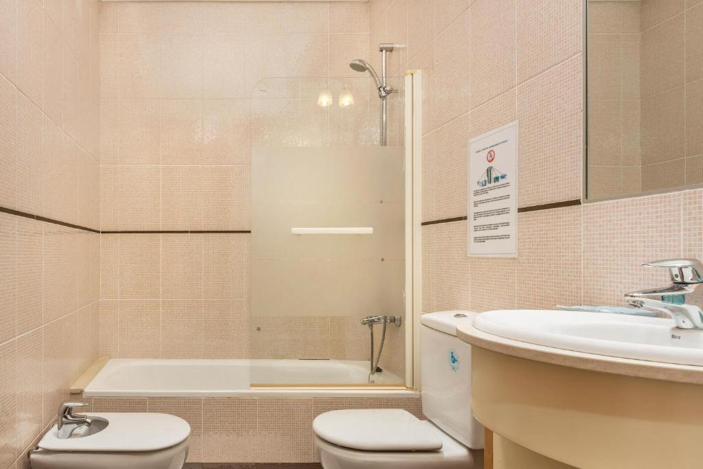 Kúpeľňa v ubytovaní Duplex Pedroza