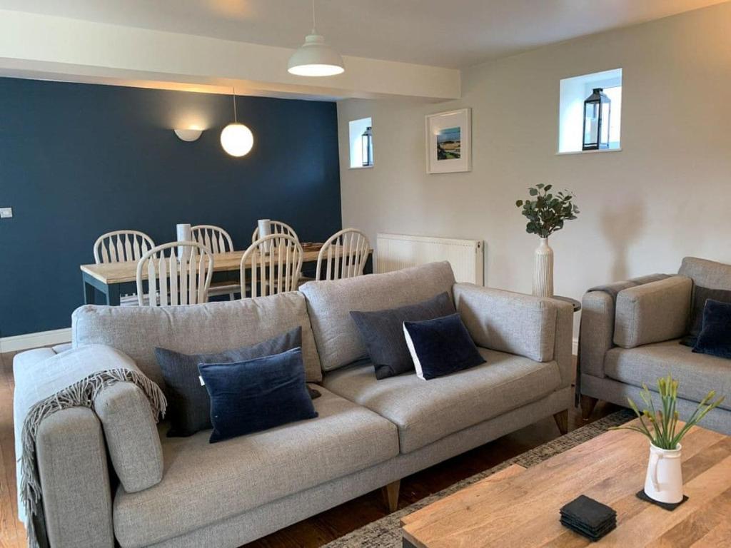 A seating area at Manor Barn 