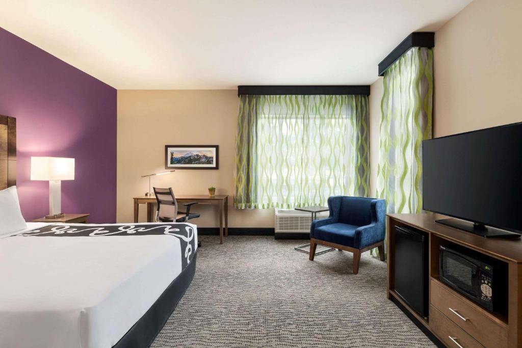 La Quinta Inn & Suites by Wyndham Burlington - キングルーム 聴覚障害者対応 禁煙