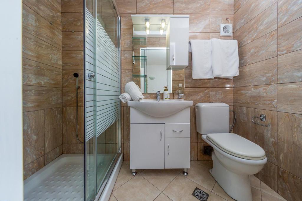 Koupelna v ubytování Spileo House Boutique Apartments - Adults Only