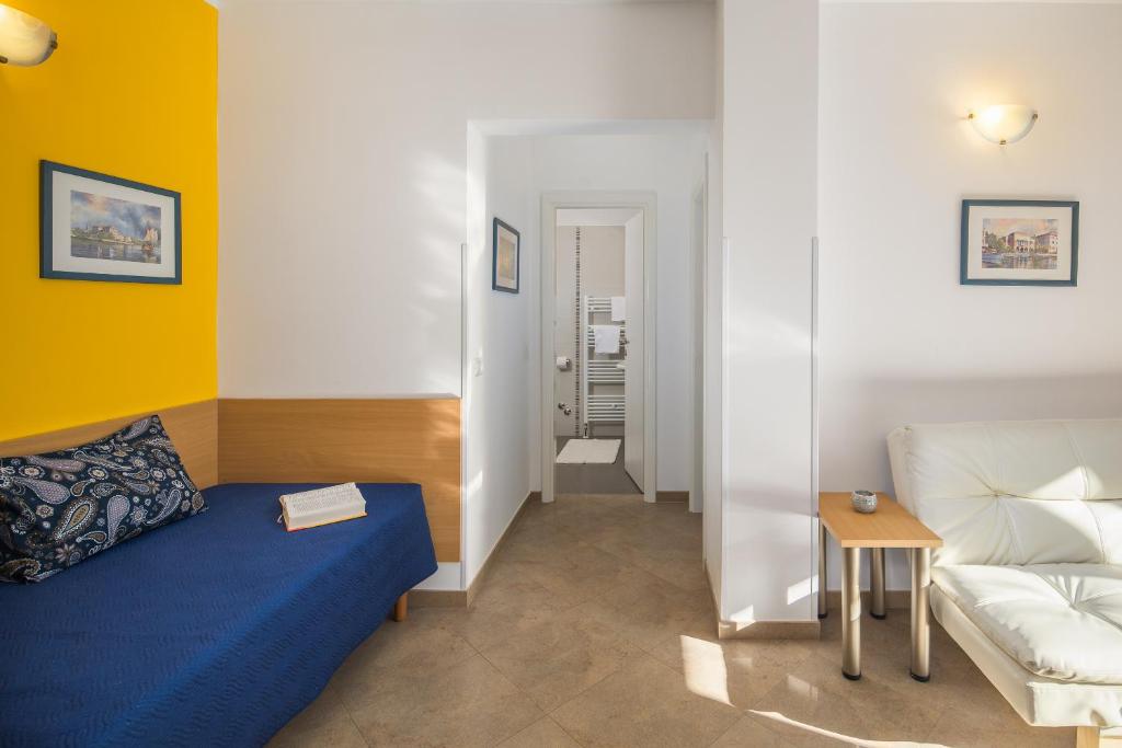 Posezení v ubytování Apartment Gloria Premium