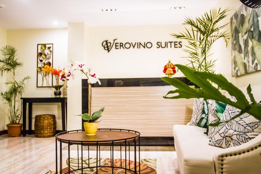 Posezení v ubytování Verovino Suites