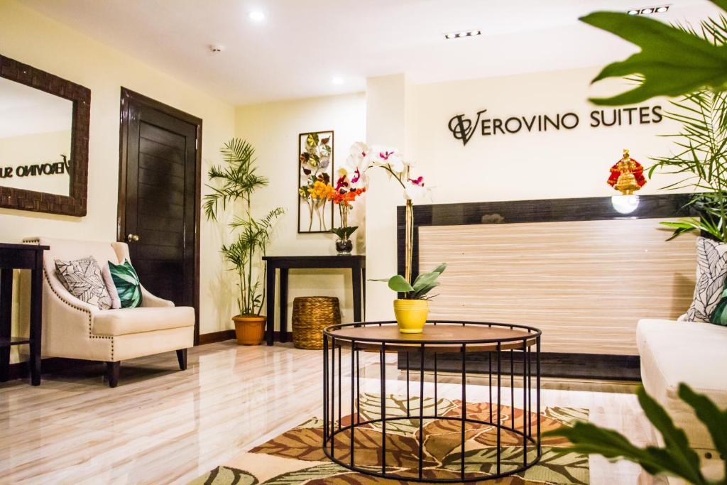 Posezení v ubytování Verovino Suites