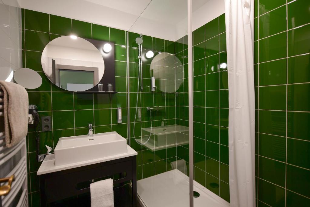 Koupelna v ubytování Hotel Alpenblick Kreischberg