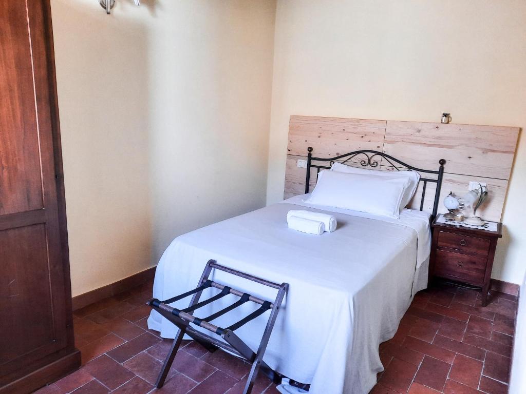 Posteľ alebo postele v izbe v ubytovaní Agriturismo Tenuta Adamo