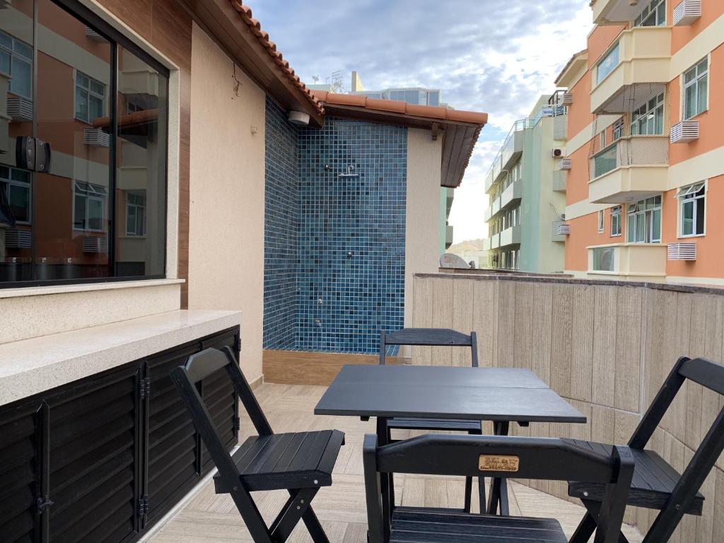  Cobertura Duplex 4 qts 50m da praia
