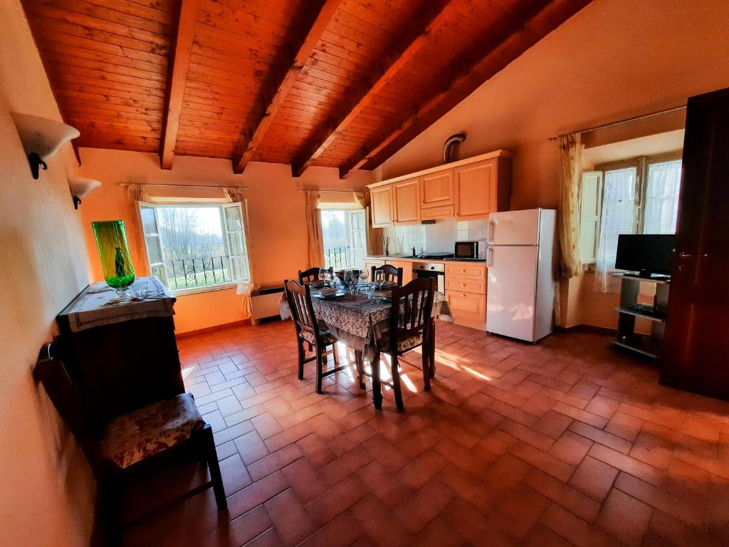 Kuchyňa alebo kuchynka v ubytovaní Agriturismo Tenuta Adamo