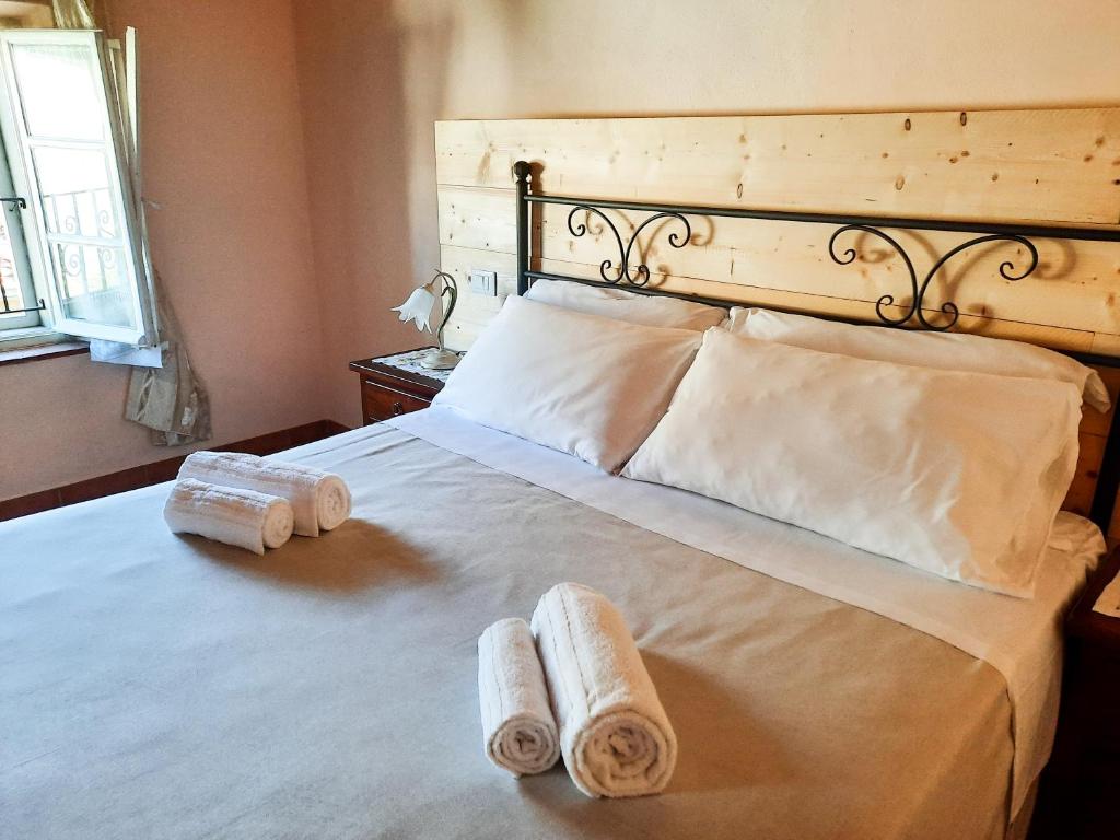 Posteľ alebo postele v izbe v ubytovaní Agriturismo Tenuta Adamo