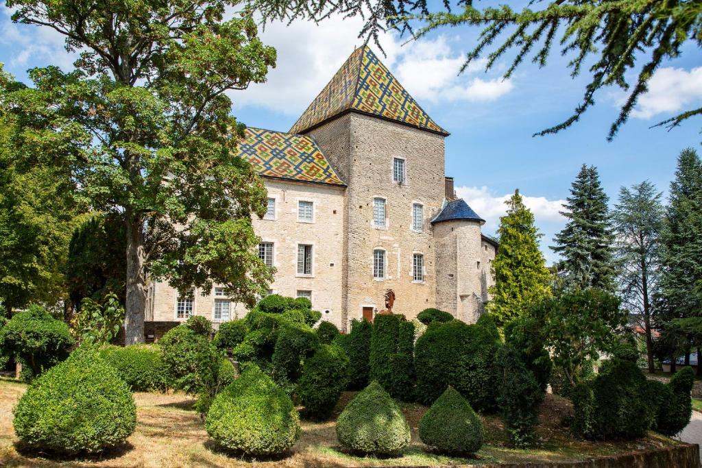 Zahrada ubytování Camping de Santenay