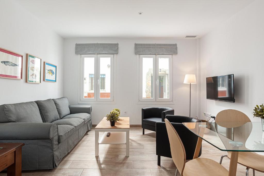 Posedenie v ubytovaní Apartamentos Wamba