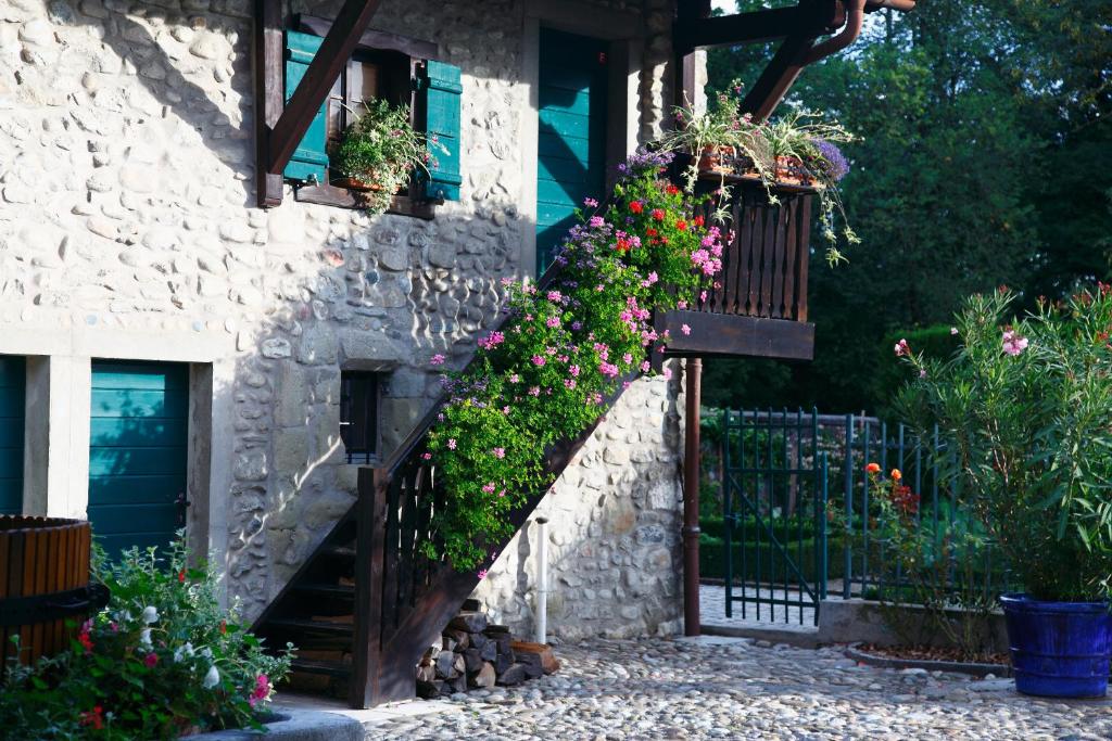 Zahrada ubytování Domaine de Châteauvieux