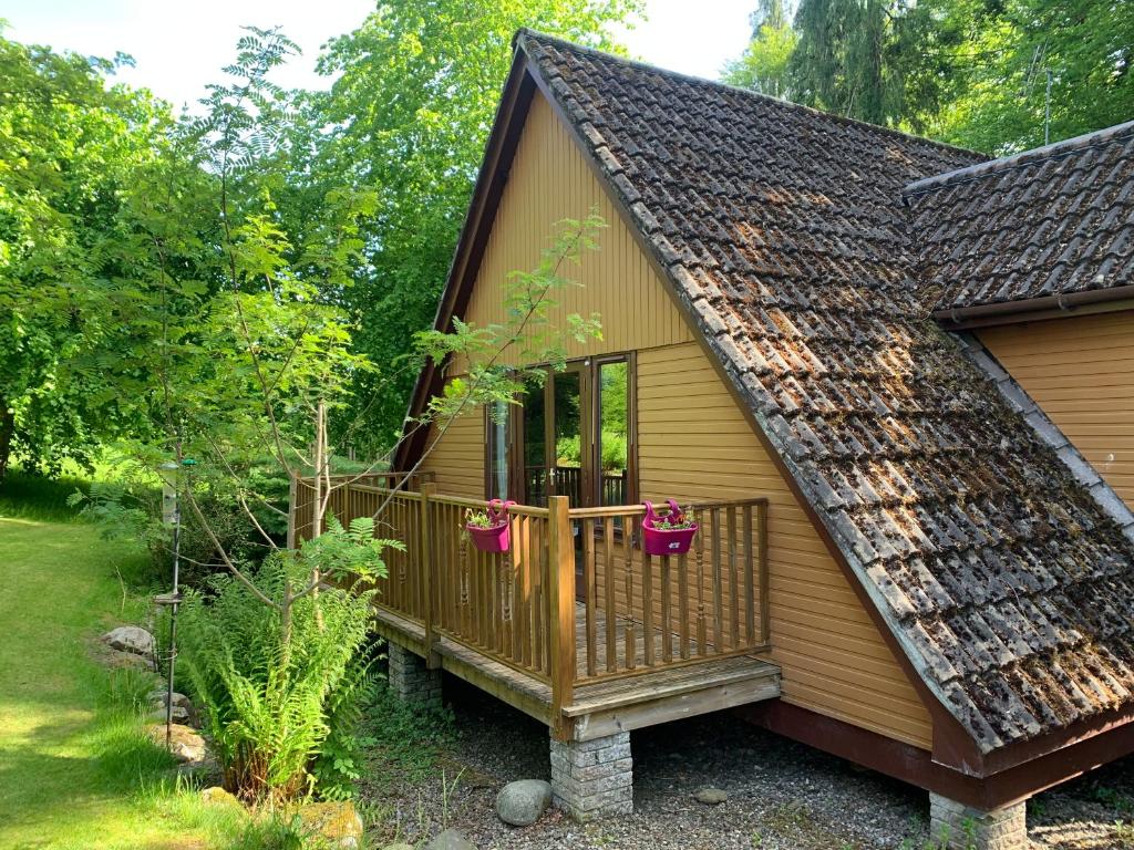 Zahrada ubytování Ericht Holiday Lodges