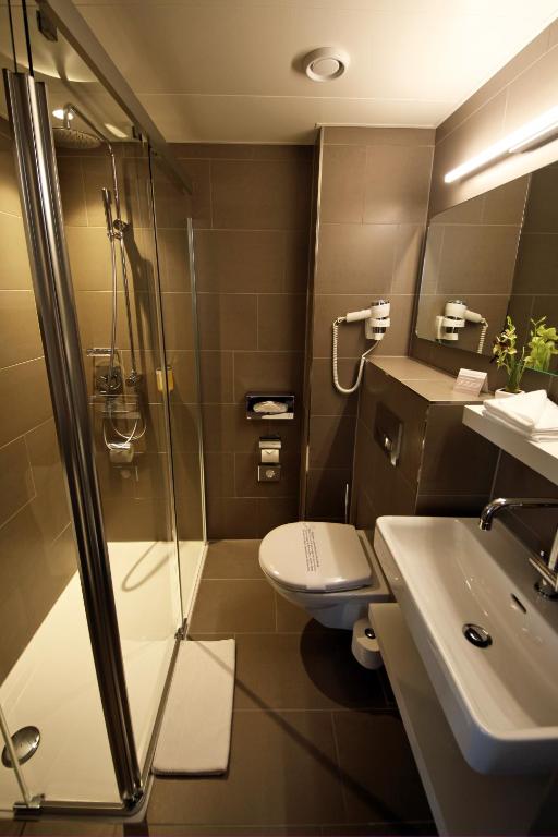 Koupelna v ubytování Best Western Plus Hotel Zürcherhof