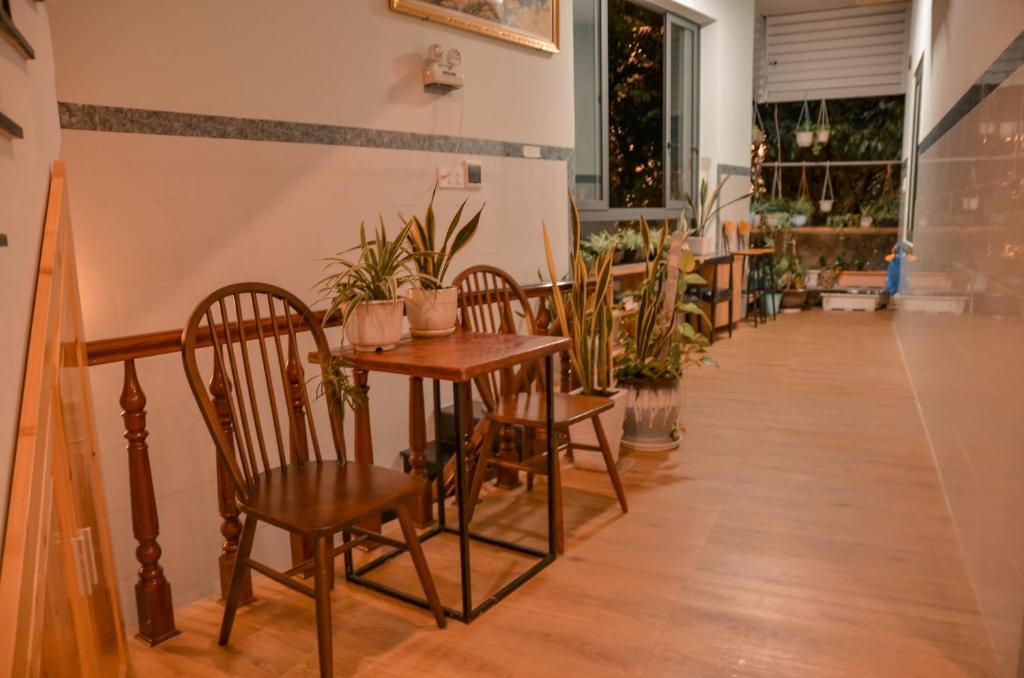 Istumisnurk majutusasutuses Little Home Homestay