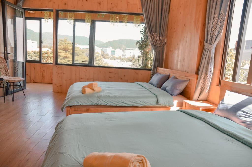 Voodi või voodid majutusasutuse Little Home Homestay toas