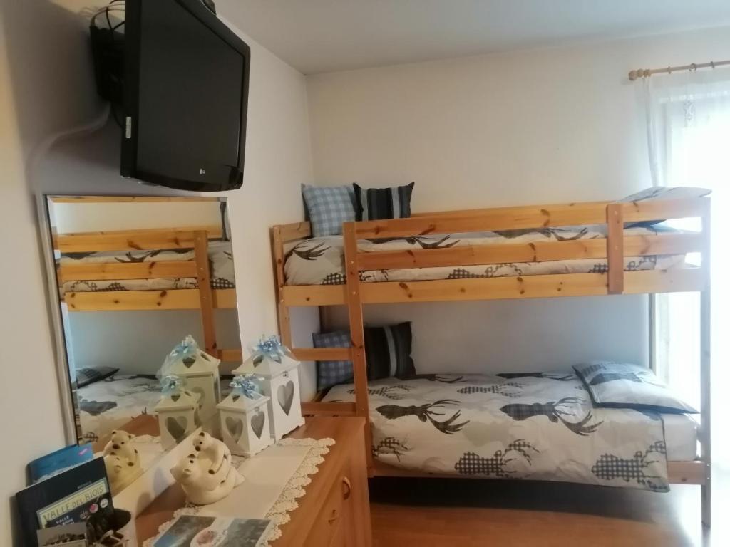 Postel nebo postele na pokoji v ubytování Casa Minela