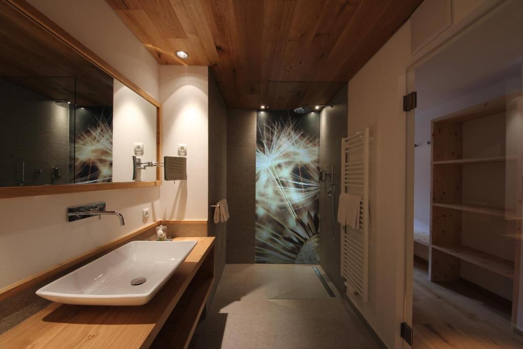 Koupelna v ubytování Charme Hotel Friedrich