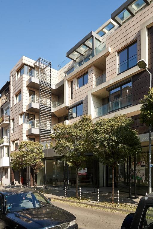 Budova, kde se apartmán nachází