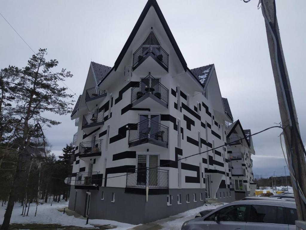 Budova, kde se apartmán nachází