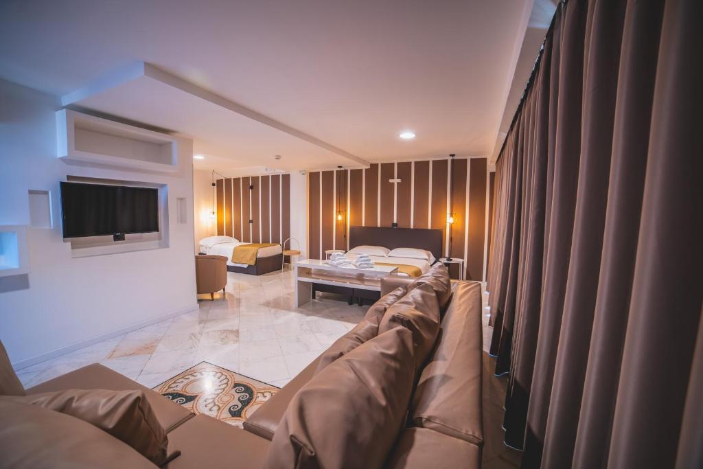 Posezení v ubytování Hotel Continental
