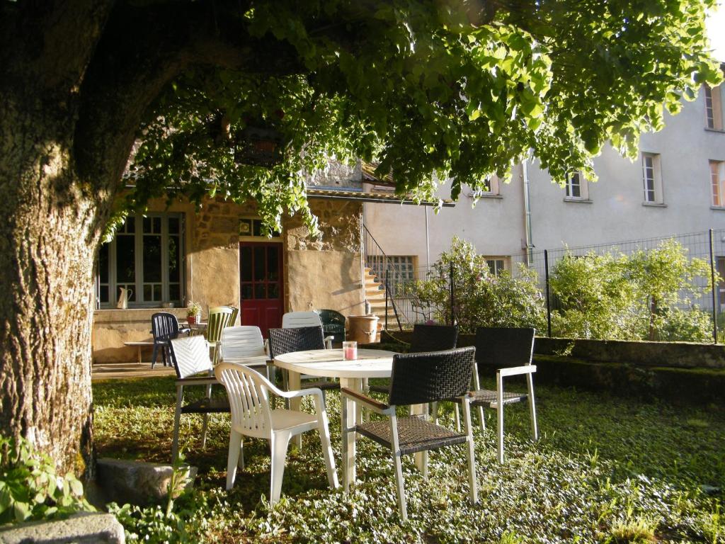 Zahrada ubytování Domaine Sela