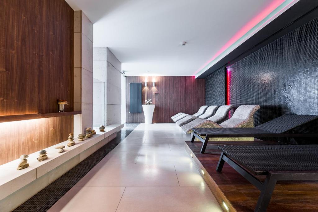 Posezení v ubytování Globall Hotel