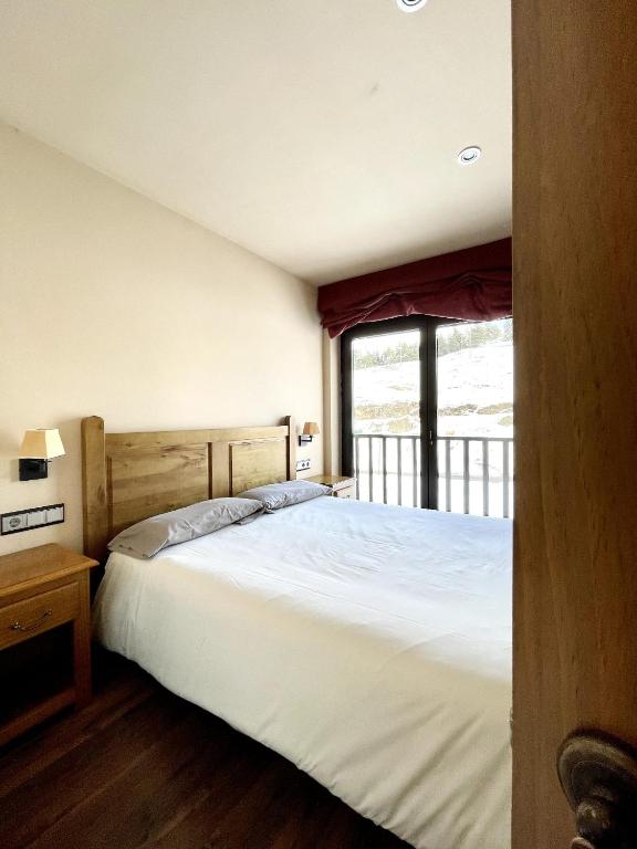 Cama o camas de una habitación en Apartaments Gran Vall