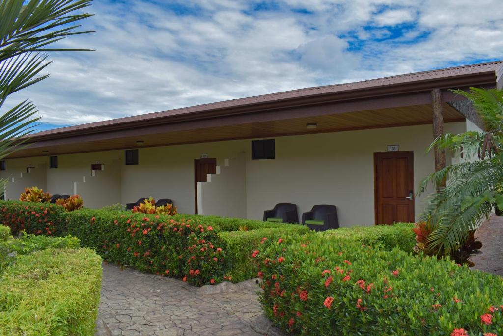 Zahrada ubytování Los Lagos Spa & Thermal Resort Experience