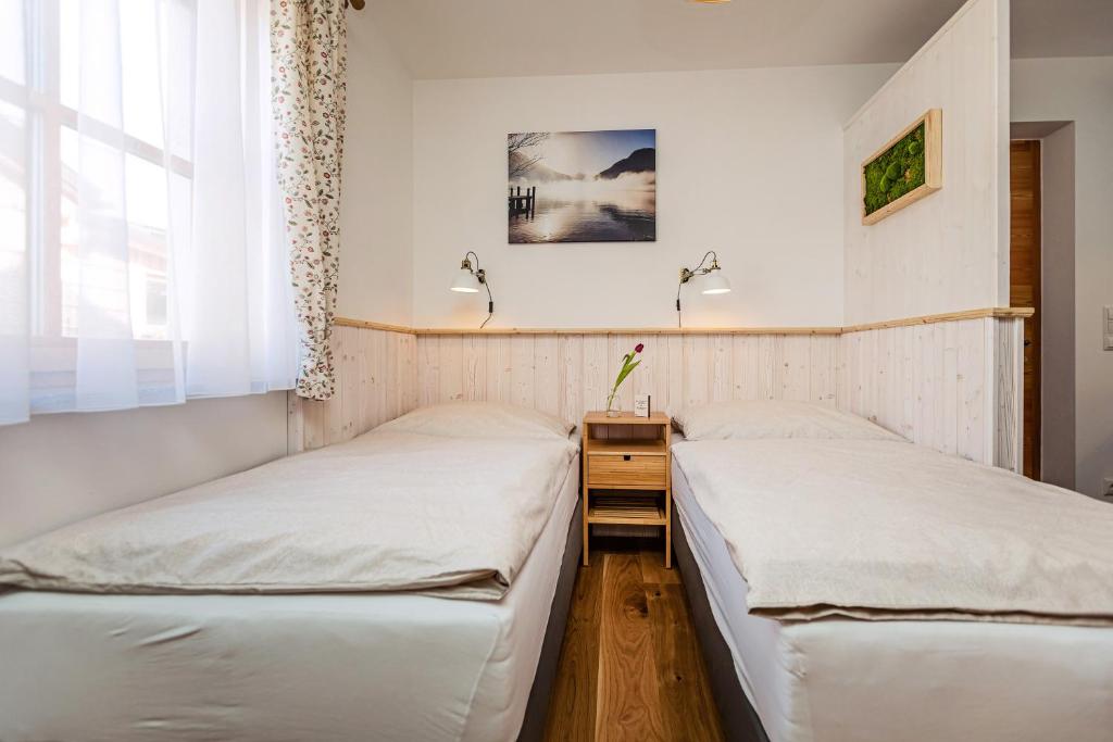Posteľ alebo postele v izbe v ubytovaní Tonis Apartment