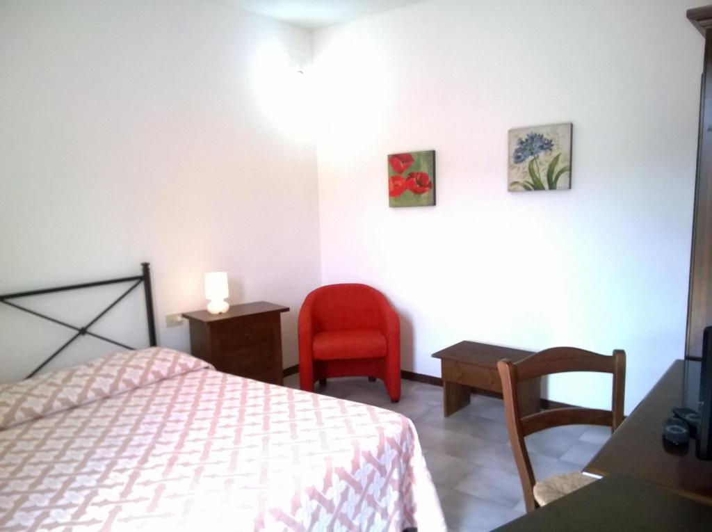 Postel nebo postele na pokoji v ubytování Hotel La Feluca