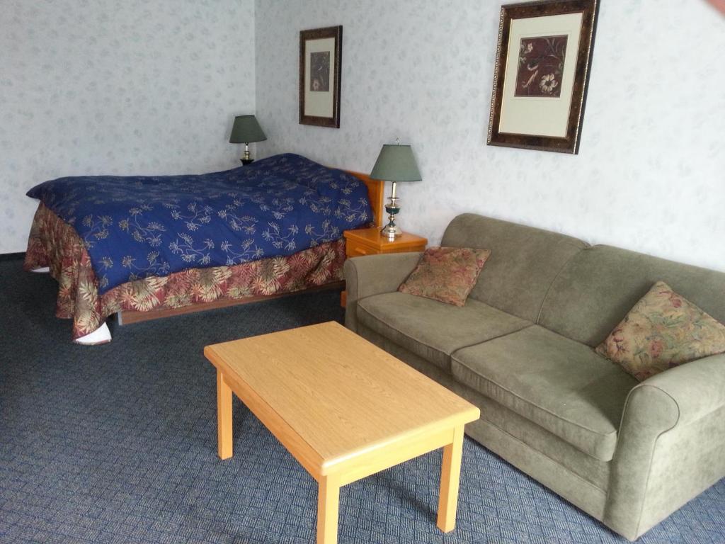 Posezení v ubytování Heritage Inn