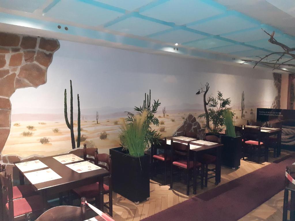Restaurace v ubytování Desperados Hotel