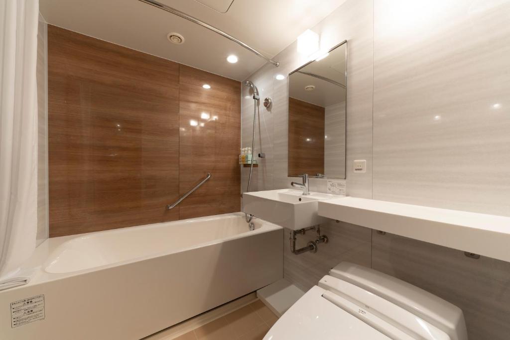 Koupelna v ubytování Hotel Associa Toyohashi