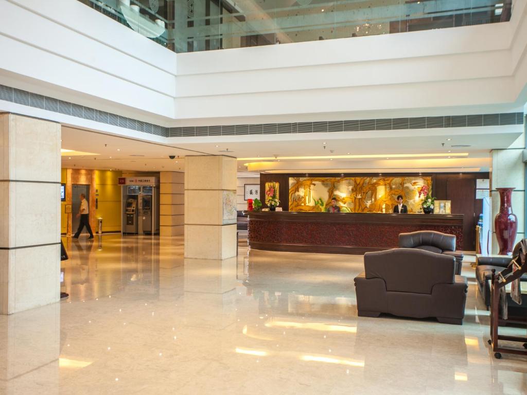 Posezení v ubytování Hua Shi Hotel