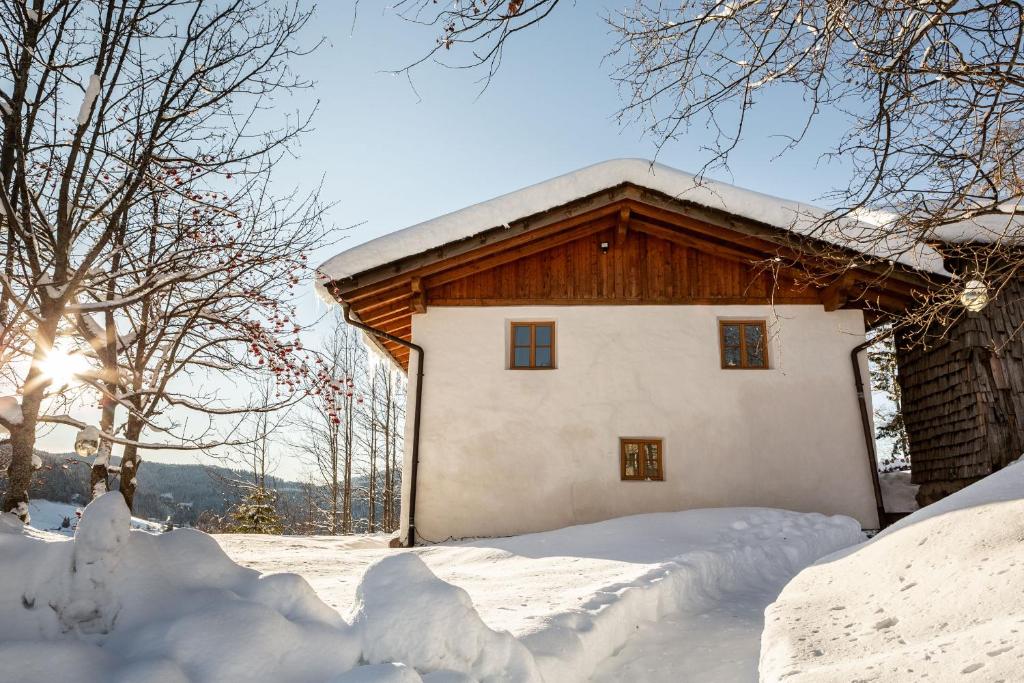 Obiekt Chalet Hafling Leckplått zimą