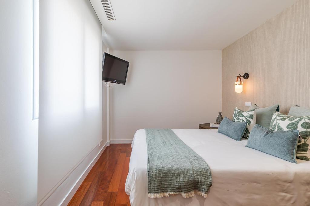 Postel nebo postele na pokoji v ubytování Madrid Rental Flats - Alquiler de Temporada