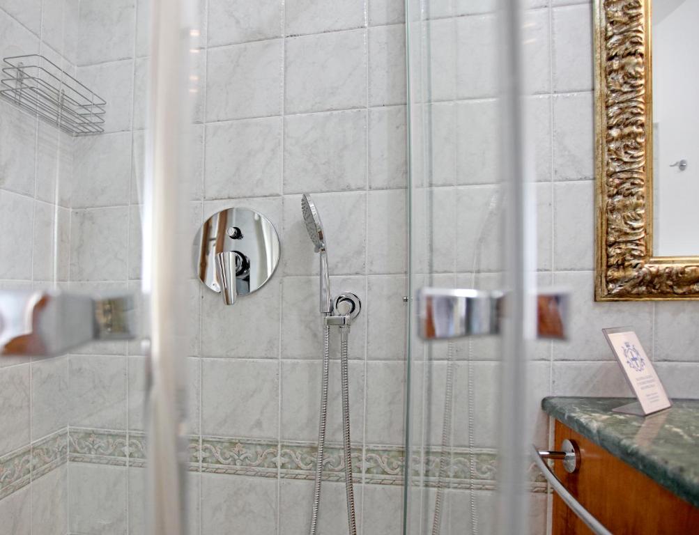 Koupelna v ubytování Luxury Room Vittorio Emanuele II