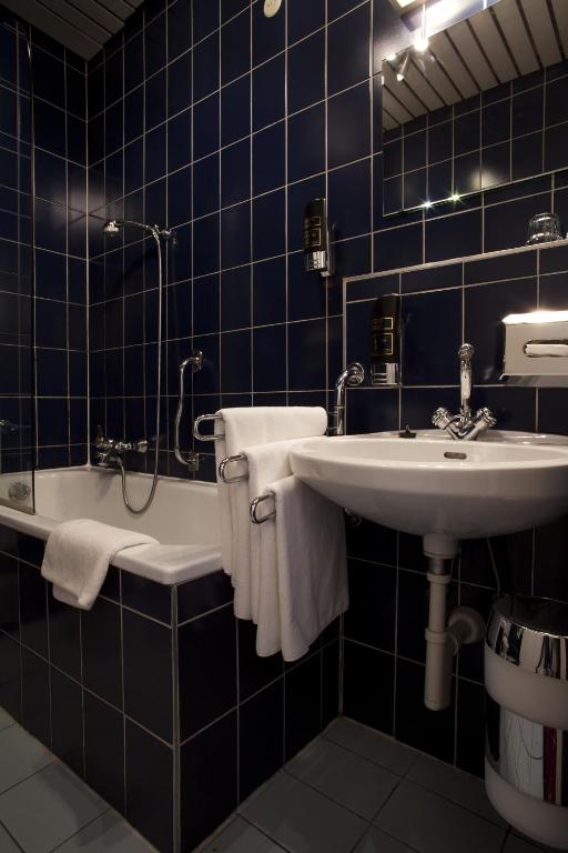 Kúpeľňa v ubytovaní Pension Pharmador