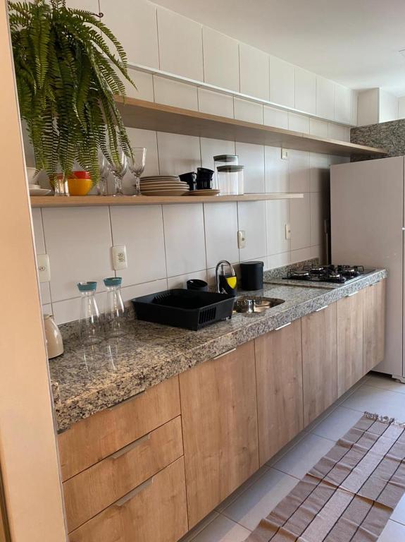  Apartamento Quarto e Sala - Próximo a praia