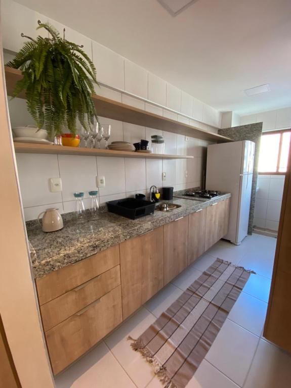  Apartamento Quarto e Sala - Próximo a praia