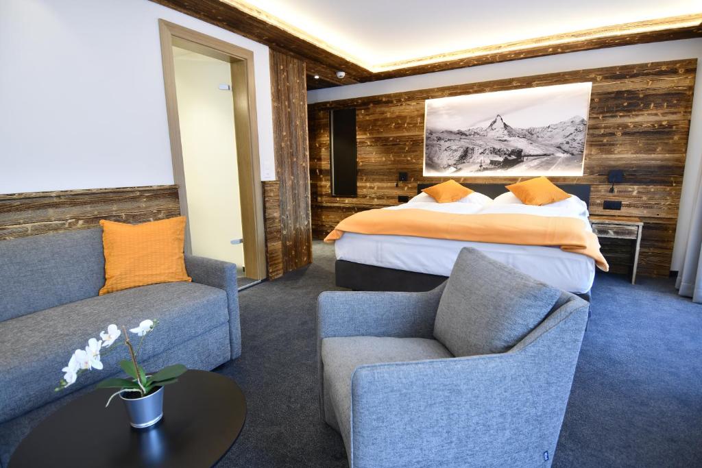 Posezení v ubytování Hotel Elite