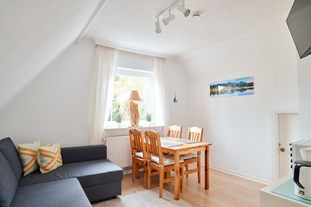 Χώρος καθιστικού στο Ferienwohnung Trave Ufer Moba-Travel