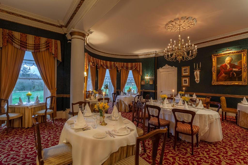 Restaurace v ubytování Ballyseede Castle