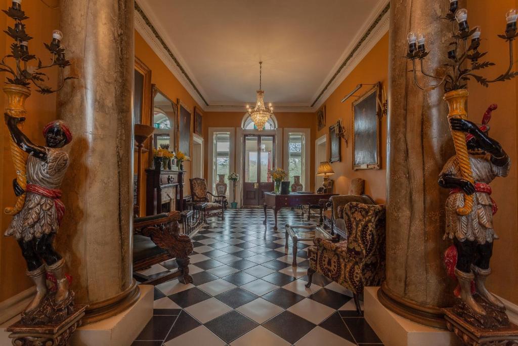 Restaurace v ubytování Ballyseede Castle