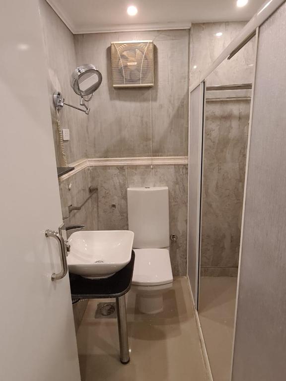 Koupelna v ubytování Cavalli Boutique apartments - October