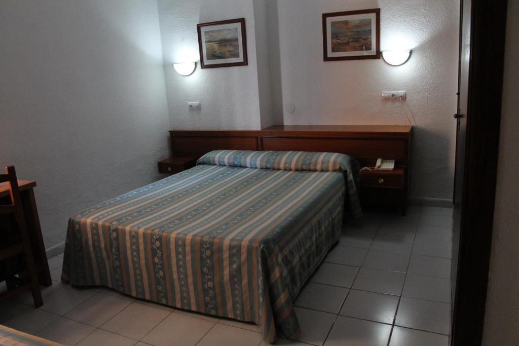 Postel nebo postele na pokoji v ubytování Pension Terminal